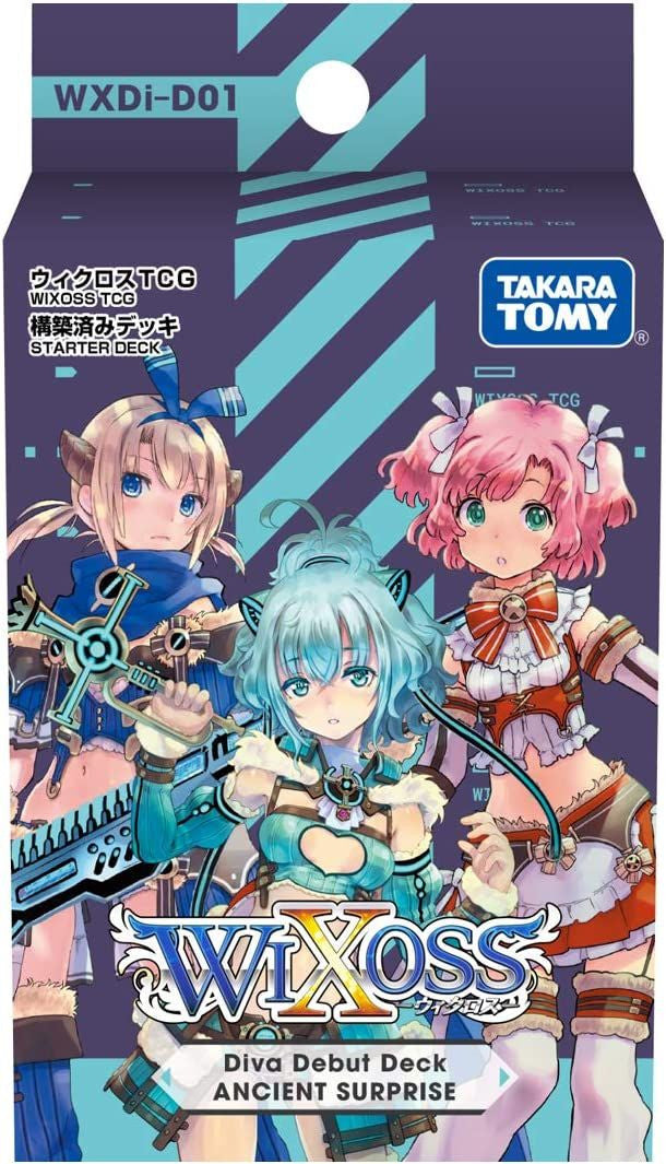 WIXOSS TCG Booster Box- WXDI-D01 - Pre-Built Deck DIVA DEBUT DECK Ancient Surprise