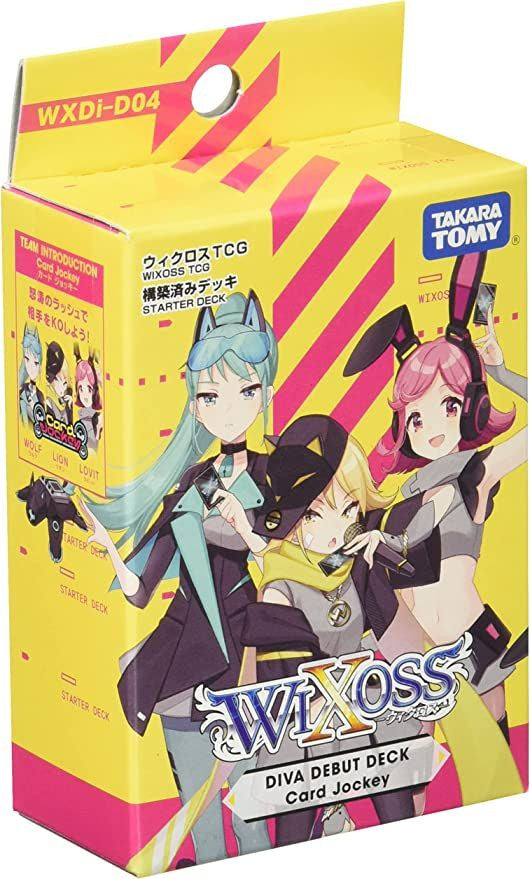 WIXOSS TCG Booster Box- WXDI-D04 - Pre-Built Deck DIVA DEBUT DECK Card JOCKEY