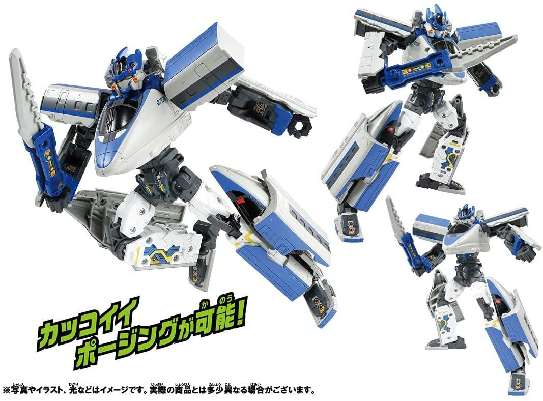 Takara Tomy Pla-Rail Shinkansen Henkei Robo Shinkalion Z 500 Kodama