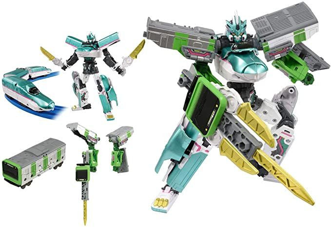 Takara Tomy Pla-Rail Shinkansen Transformation Robot Shinkarion Z E5 Yamanote Set