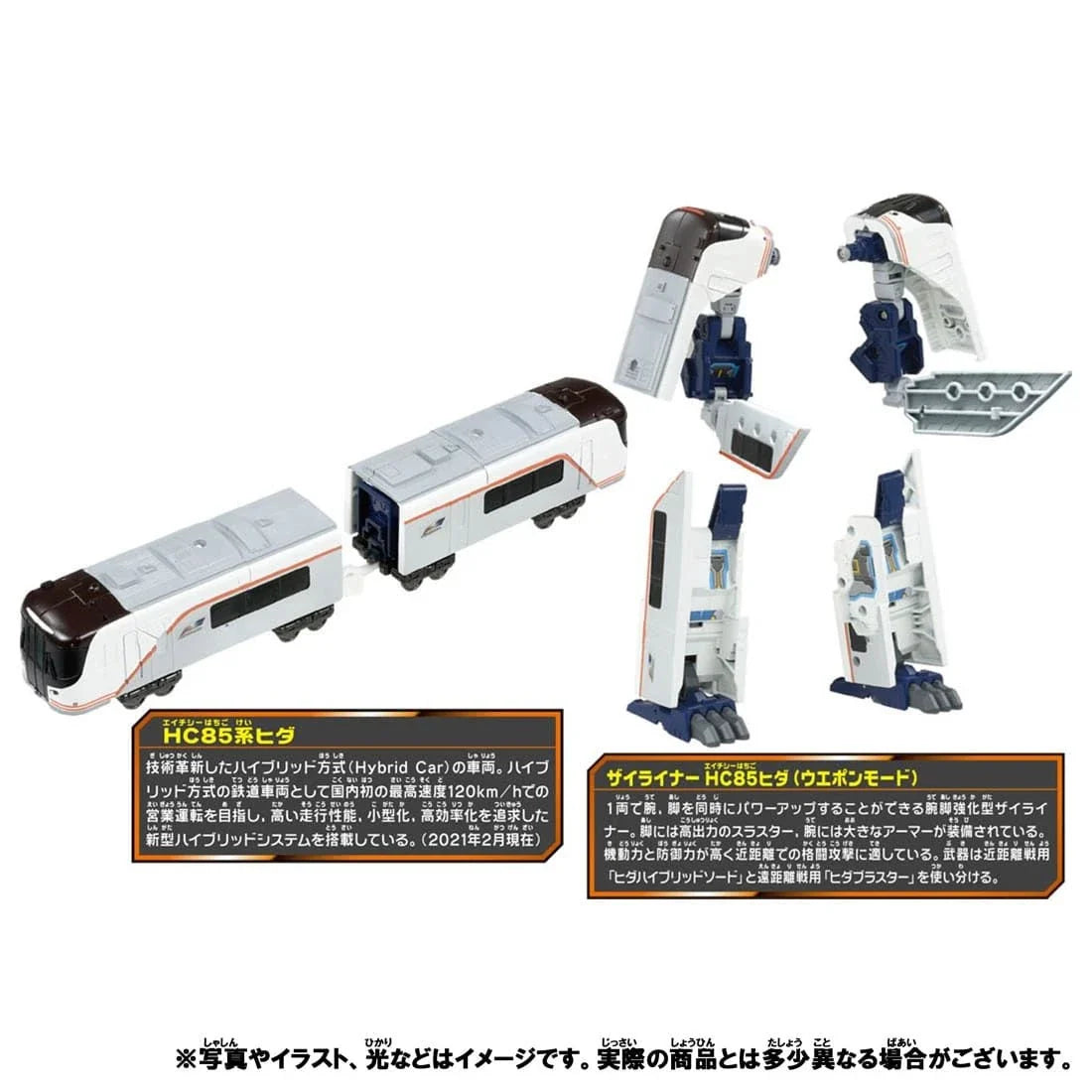 Takara Tomy Pla-Rail Shinkansen Henkei Robo Shinkalion Z N700S Hida
