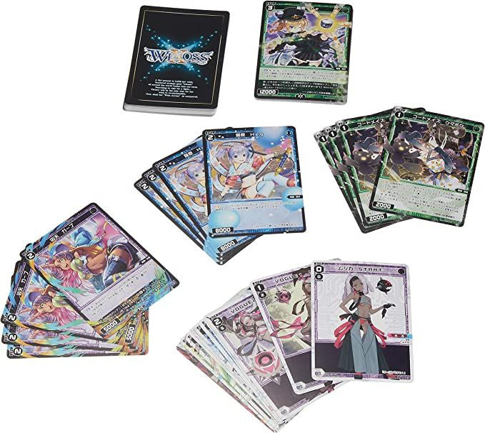 WIXOSS TCG Booster Box- WXDI-D06 - Pre-Built Deck DIVA DEBUT DECK DIAGRAM