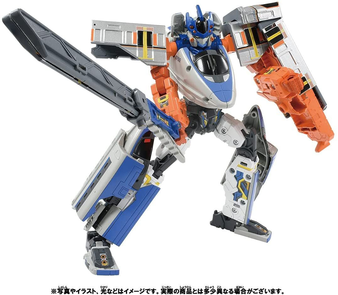Takara Tomy Pla-Rail Shinkansen Henkei Robo Shinkalion Z 500 Osaka Loop Line Set