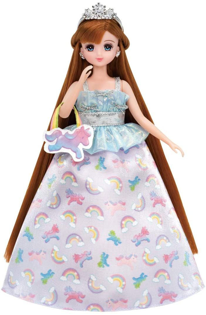 Takara Tomy Licca Doll Dream Colored Dress Set Dreamy Cute Rainbow