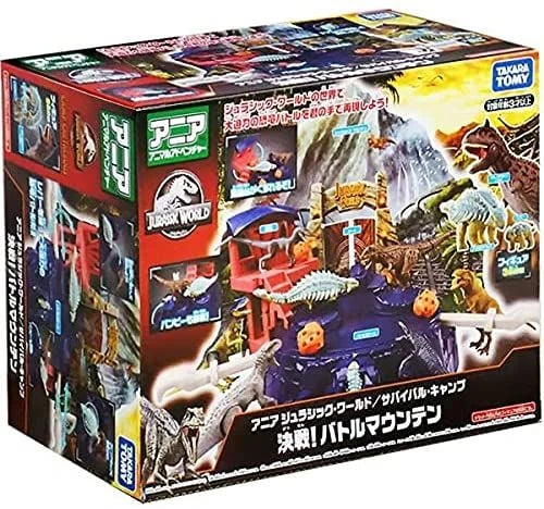  Takara Tomy Ania Jurassic World Camp Cretaceous Match Off! Battle Mountain