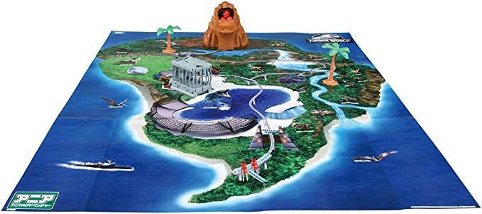 Takara Tomy Ania Jurassic World Large Dinosaur Kingdom Map Set