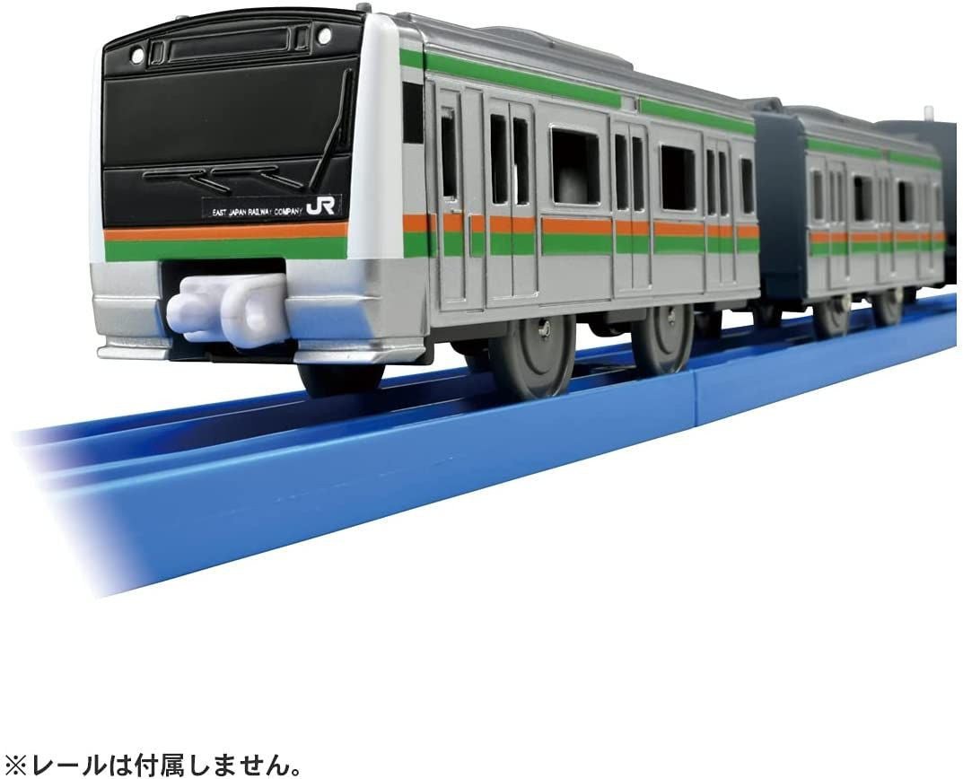 Takara Tomy Pla-Rail E233 Series Shonan Color W/Dedicated Connection