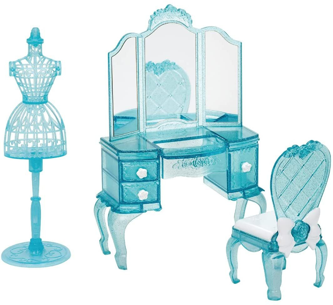 Takara Tomy Licca Doll Dreaming Princess Crystal Vanity Set