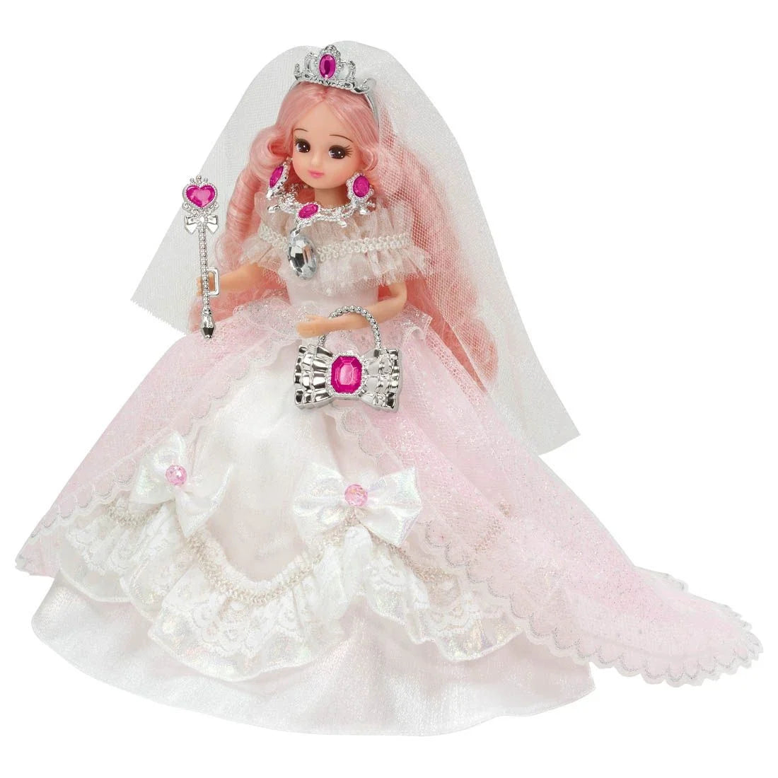 Takara Tomy Licca Doll Dreaming Princess Royal Wedding Licca-chan