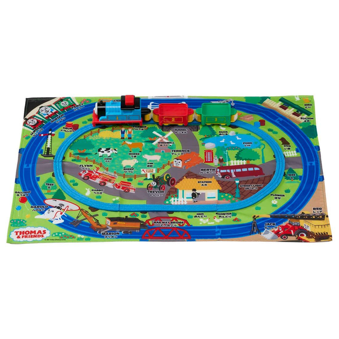 Takara Tomy Pla-Rail Push And Go First Simple Pla-Rail Thomas & Tank Friends Set