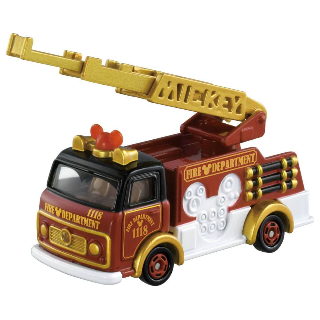 Takara Tomy Tomica Disney Motors Caspals Fire Truck Mickey Mouse Classic Edition