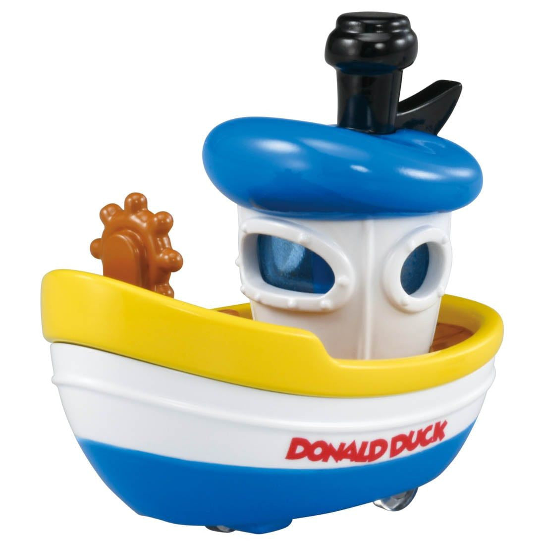 Takara Tomy Dream Tomica Ride On Disney Donald Duck & Steamboat
