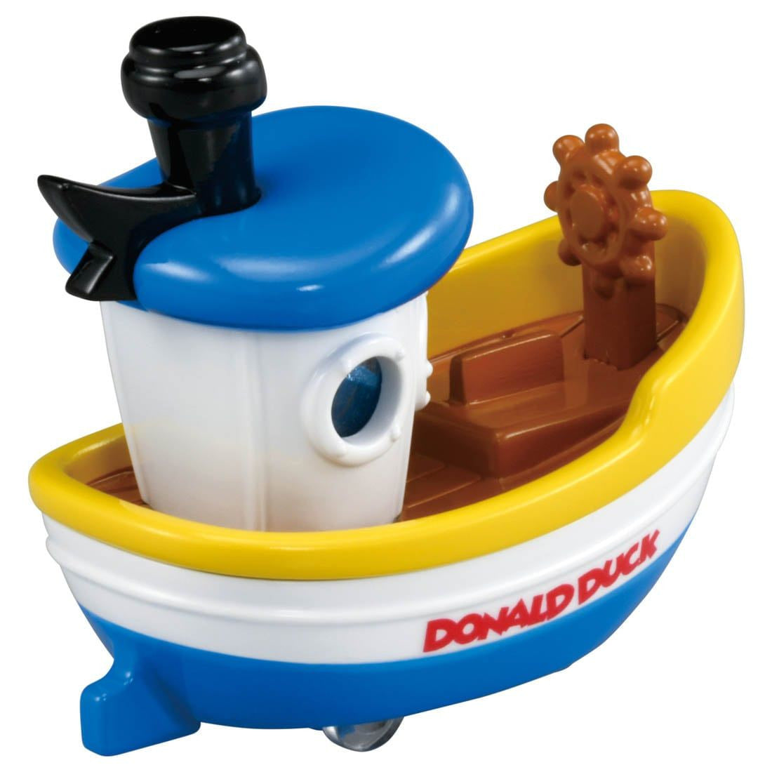 Takara Tomy Dream Tomica Ride On Disney Donald Duck & Steamboat