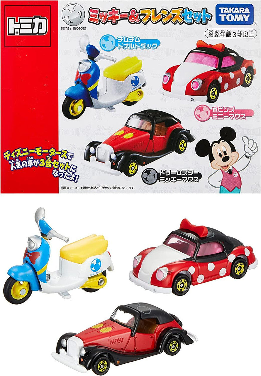  Takara Tomy Tomica Disney Motors Mickey & Friends Set