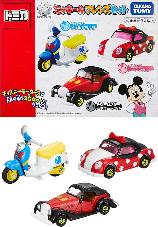  Takara Tomy Tomica Disney Motors Mickey & Friends Set