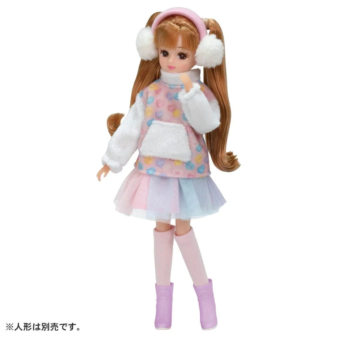 Takara Tomy Licca Doll Fluffy Girly Outfit
