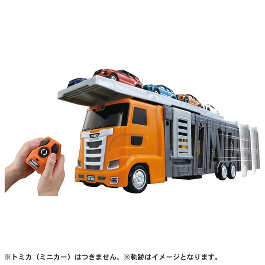  Takara Tomy Tomica World Big Turn Departure! Remote Control Big Carrier Car