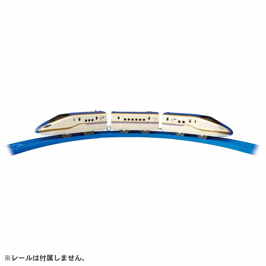 Takara Tomy Pla-Rail Goodbye E4 Series Shinkansen & E7 Series Joetsu Shinkansen (Crested Ibis Color Specifications)