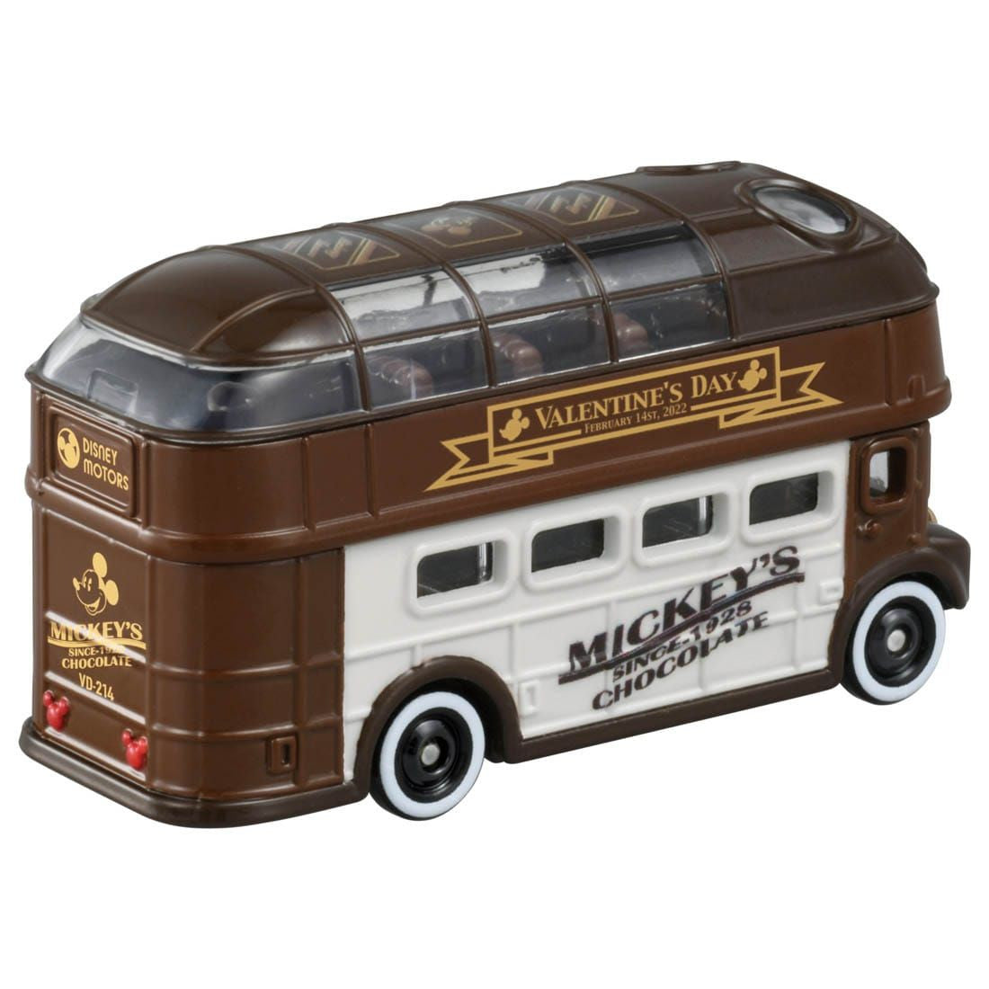 Takara Tomy Tomica Disney Motors Sunny Decker Mickey Mouse Valentine Edition 2022