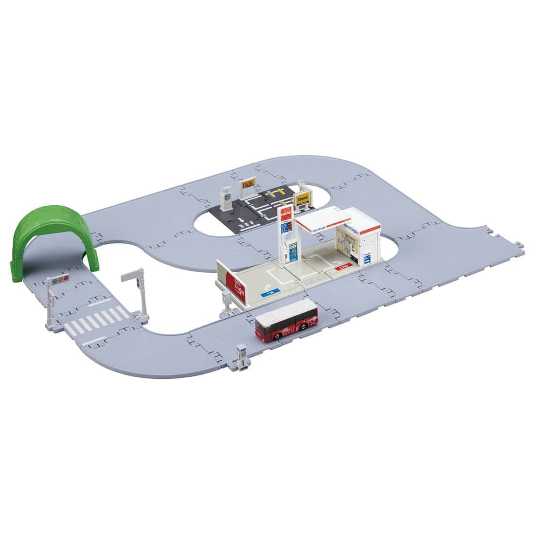 Takara Tomy Tomica World A Lot Of Towns And Roads! Tomica Town Set (w/ Tomica)