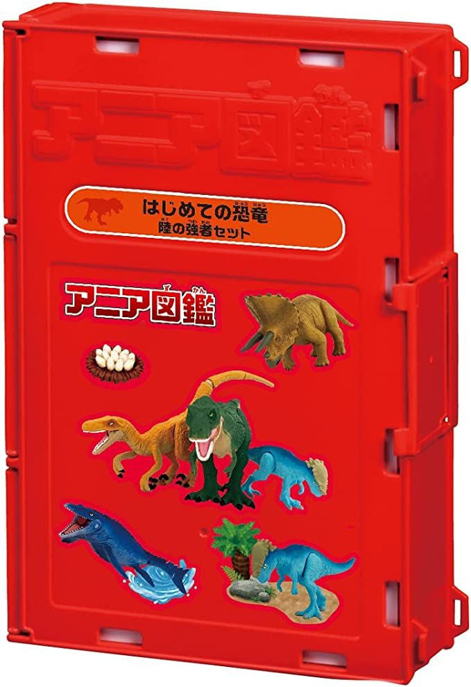 Takara Tomy Ania Picture Book Dinosaur Set