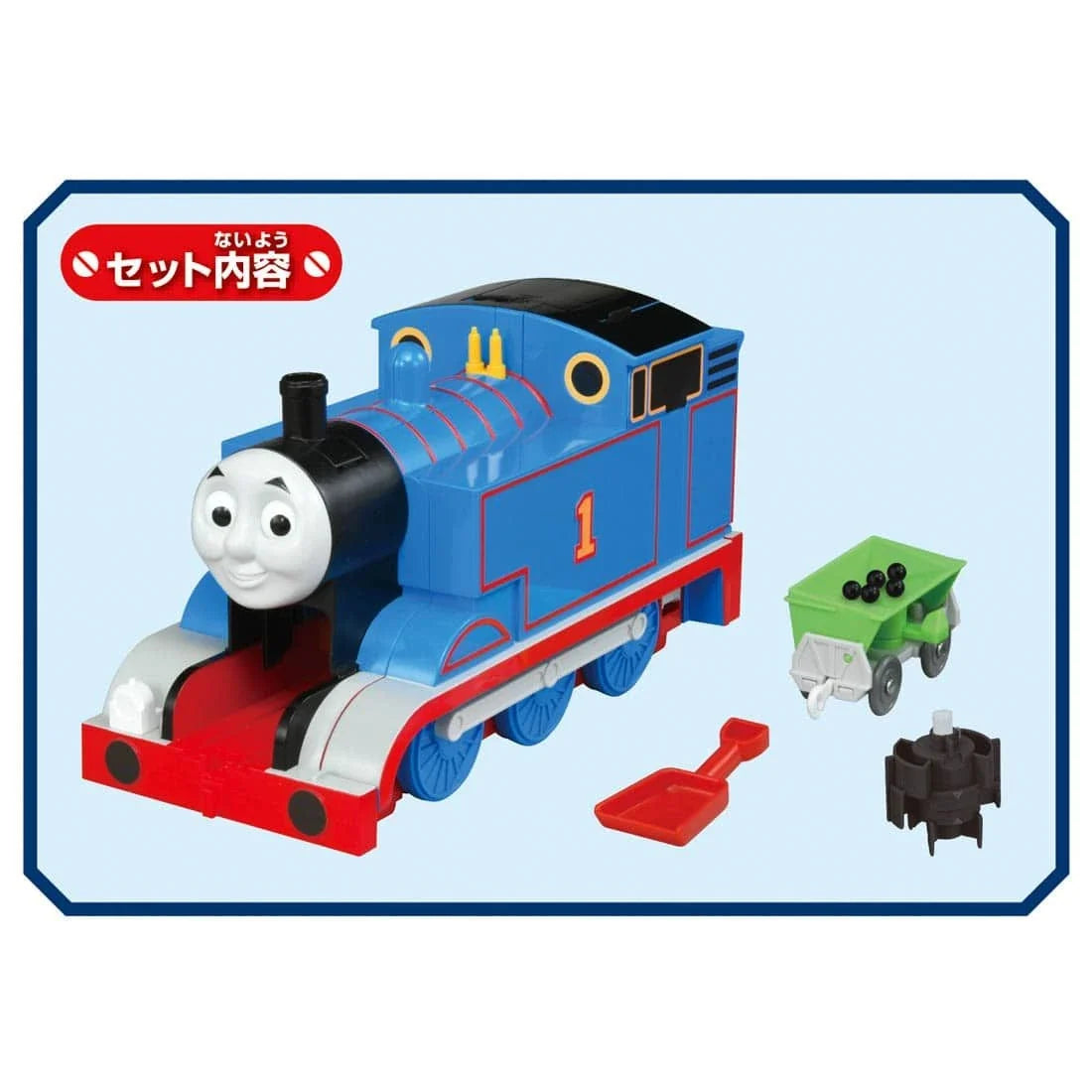 Takara Tomy Pla-Rail Thomas The Tank Engine Steaming Huge Thomas