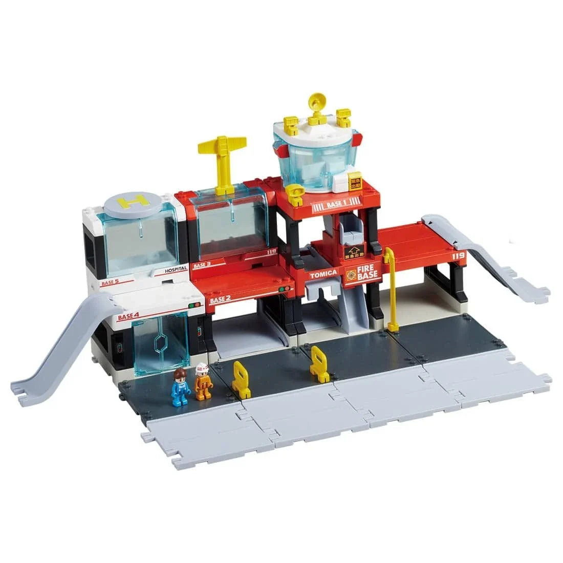 Takara Tomy Tomica World Tomica Town Move Out! Firefighting! Rescue Base