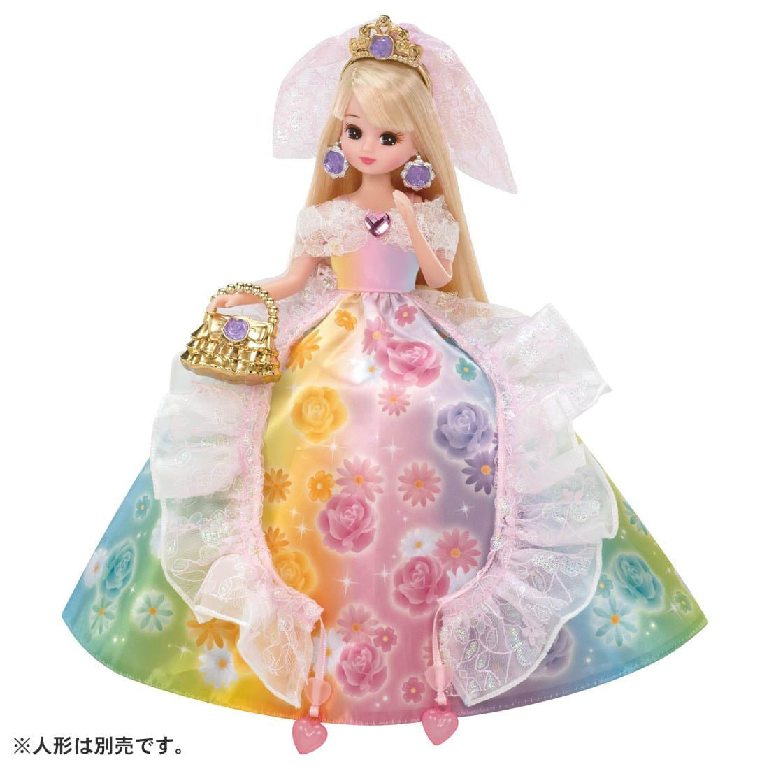 Takara Tomy Licca Doll Dream Fantasy Magical Ribbon Flower Dress