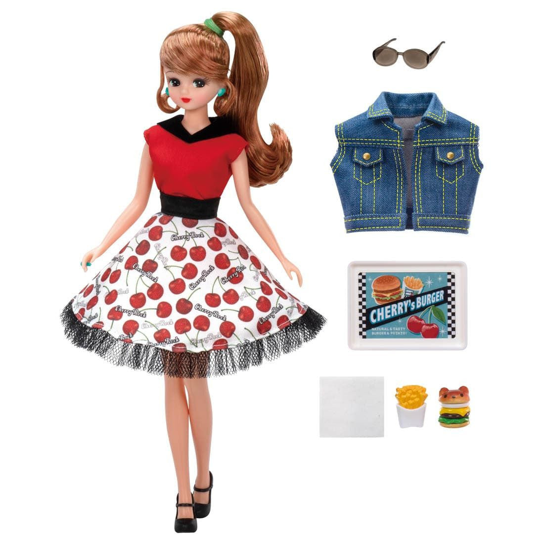Takara Tomy Licca Doll #Licca #Rockabilly Cherry