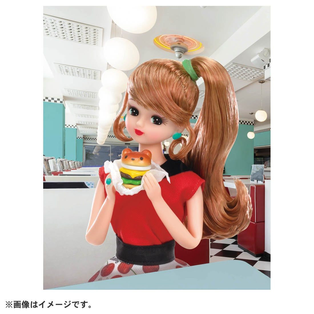 Takara Tomy Licca Doll #Licca #Rockabilly Cherry