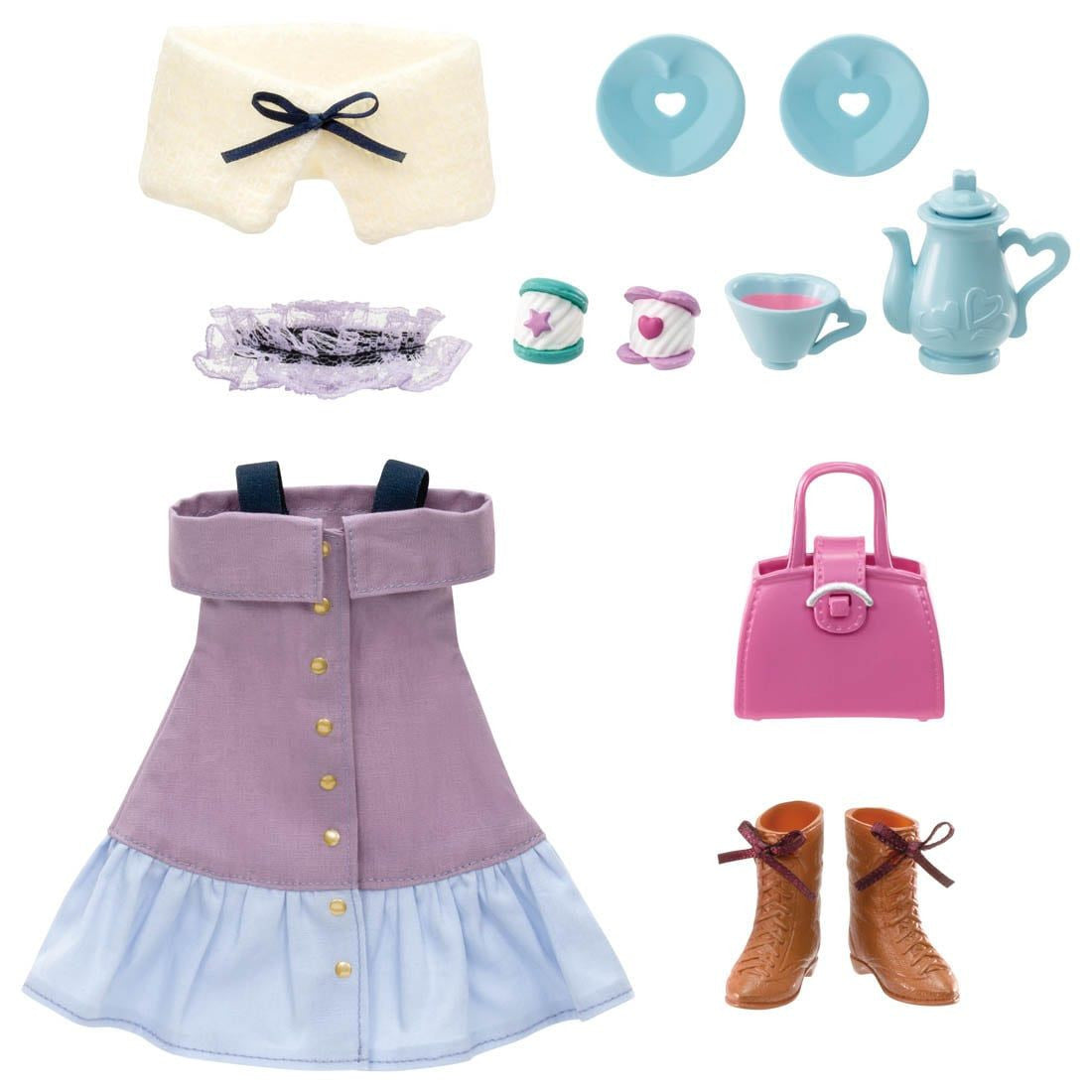  Takara Tomy Licca Doll #Licca #Chilly Cafe Time Wear Outfit