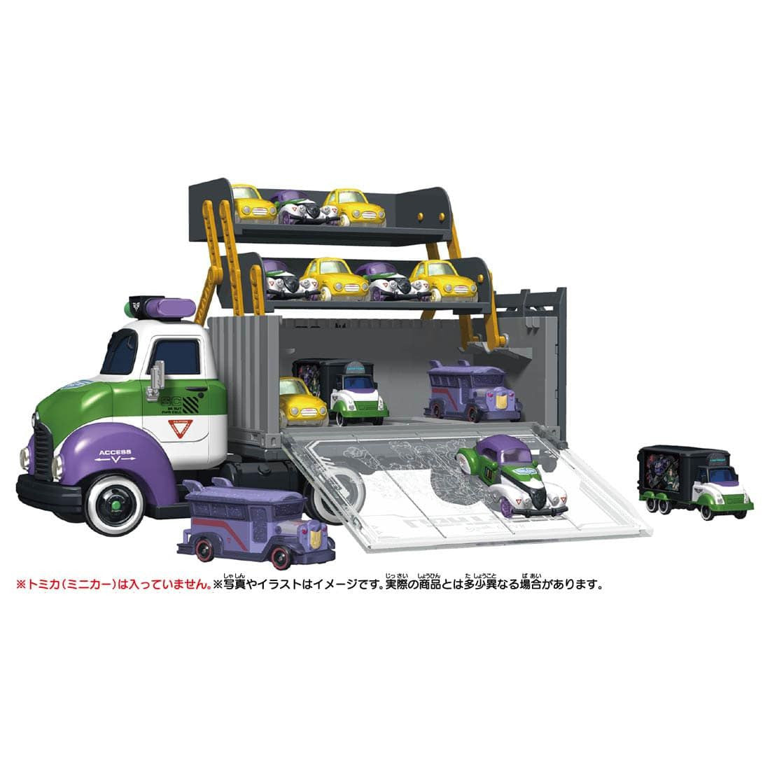 Takara Tomy Tomica Disney Motors Buzz Lightyear Star Command Car Carrier