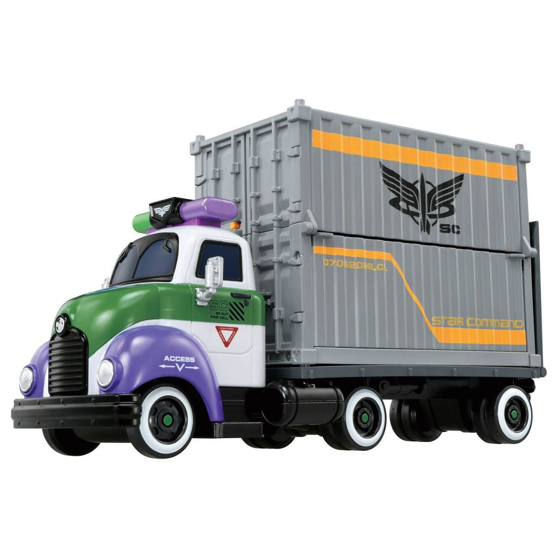 Takara Tomy Tomica Disney Motors Buzz Lightyear Star Command Car Carrier