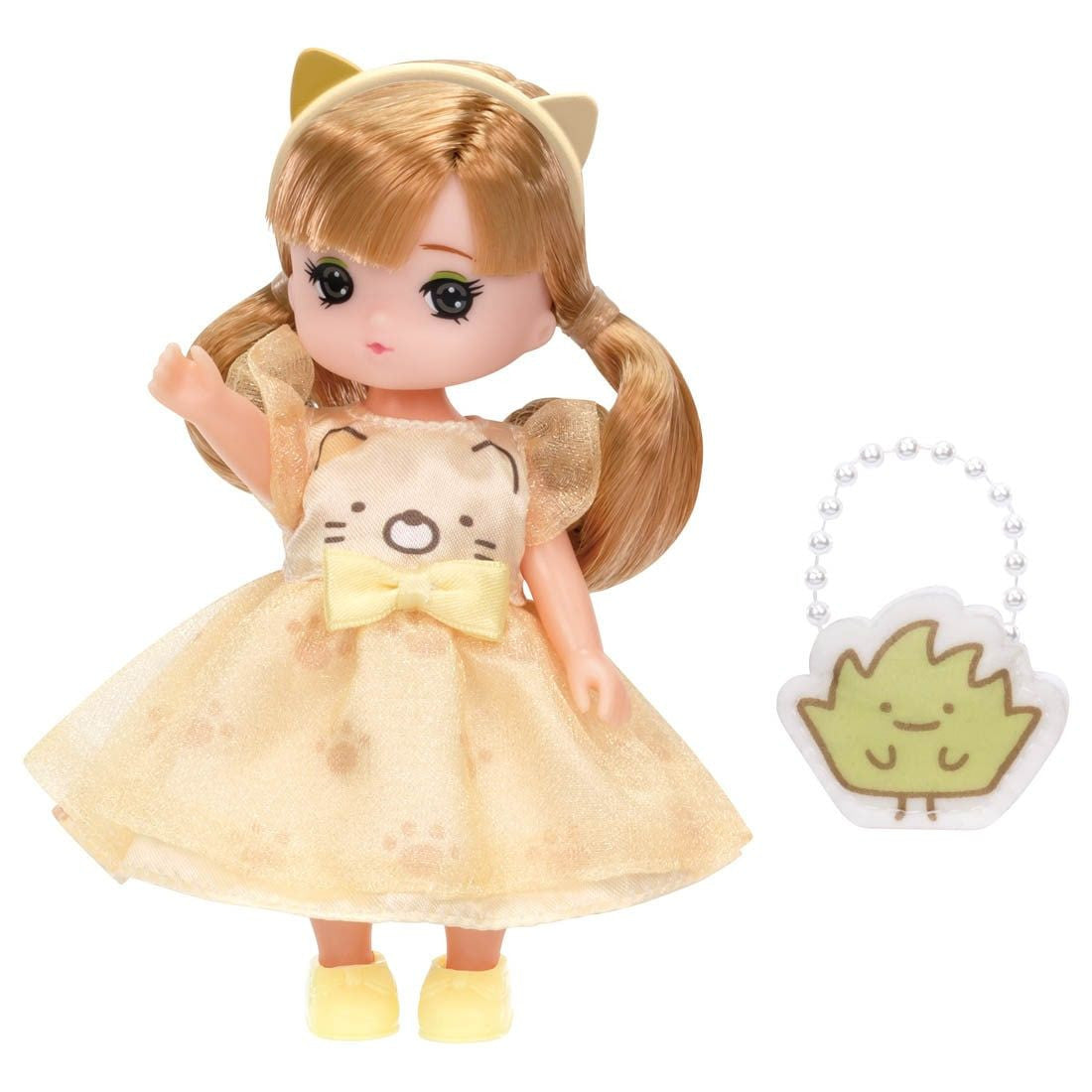 Takara Tomy Licca Doll Sumikko Gurashi Cat Lovable Maki-chan