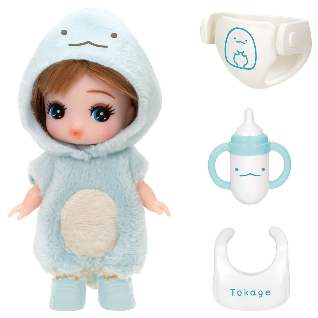 Takara Tomy Licca Doll Sumikko Gurashi Lizard Lovable Miku-chan