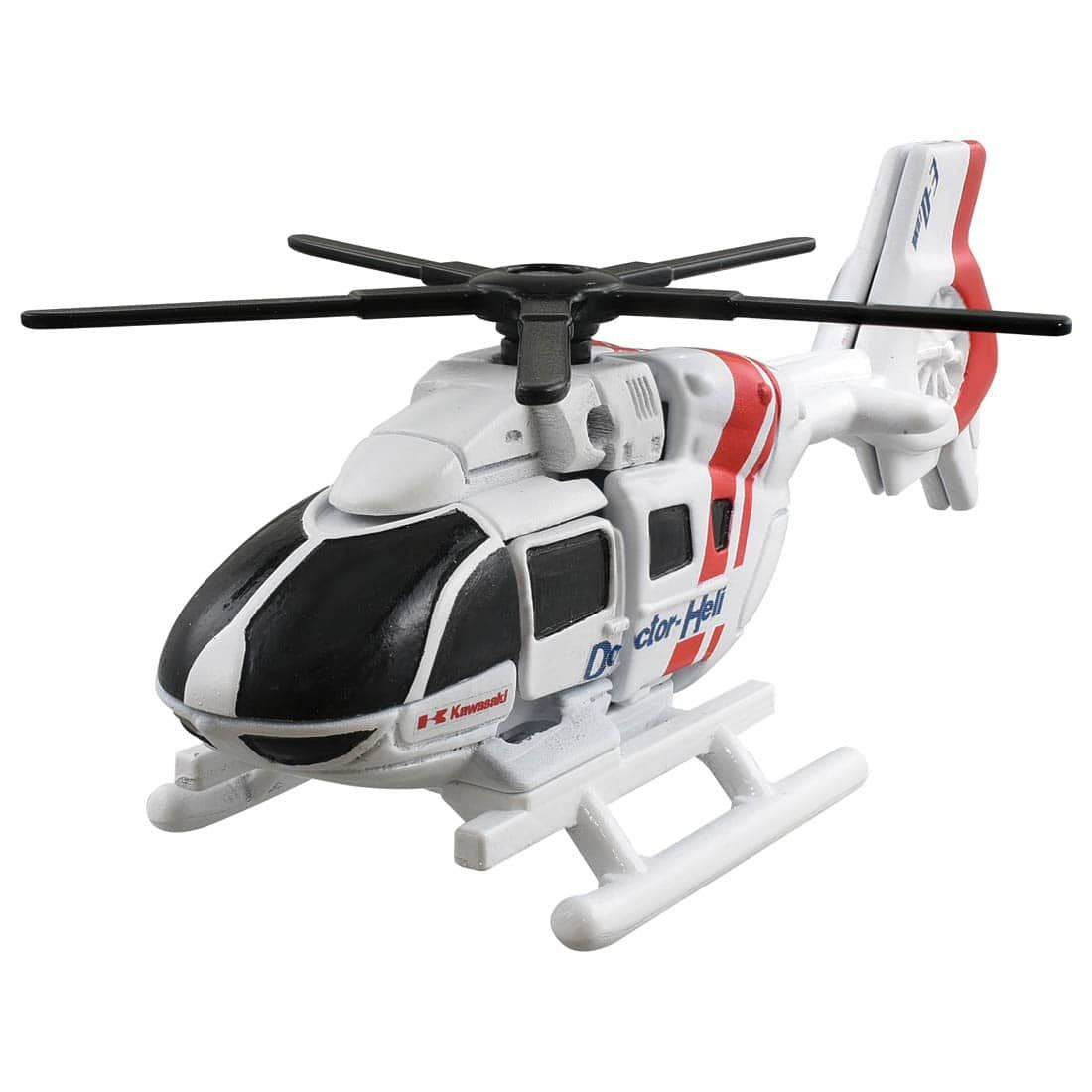 Takara Tomy Tomica Job Labor Medi Braver Kawasaki Heavy Industries BK117 D-3 Doctor Helicopter