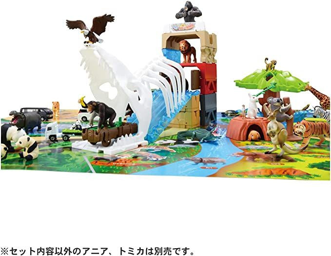 Takara Tomy Ania Play Set Safari Zoo