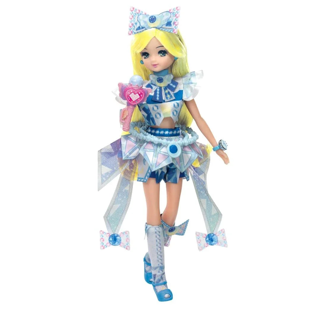 Takara Tomy Licca-chan Secret Eye Print Mitsuki And Tsubasa-chan
