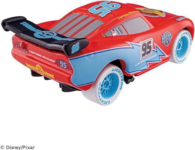 Takara Tomy Tomica Disney Cars C-24 Lightning McQueen (Ice Racing Type)