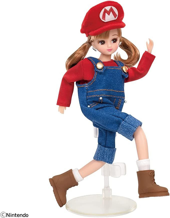 Takara Tomy Licca Doll Super Mario Dress-up Doll