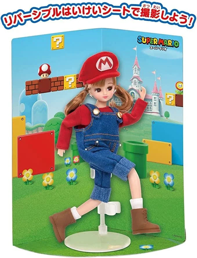 Takara Tomy Licca Doll Super Mario Dress-up Doll