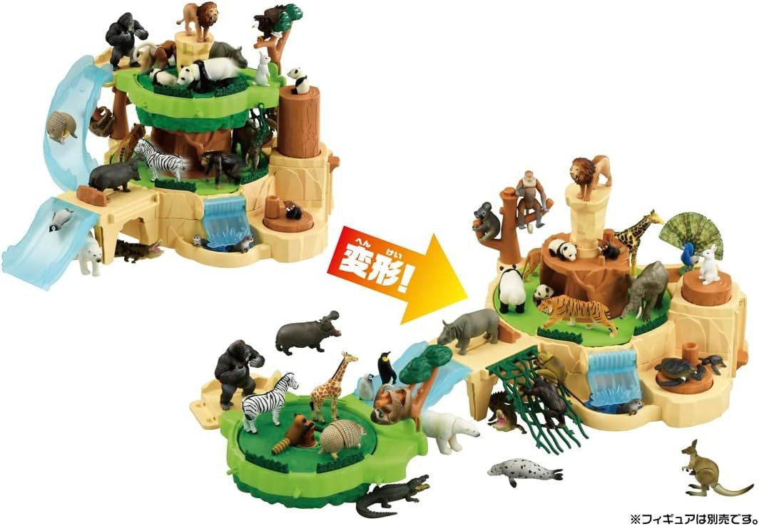 Takara Tomy Ania Exploring Around The Mountain! Play Set
