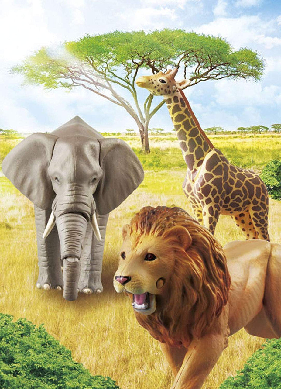 Takara Tomy Ania AA-01 Animal Adventure Savanna Animals Gift Set