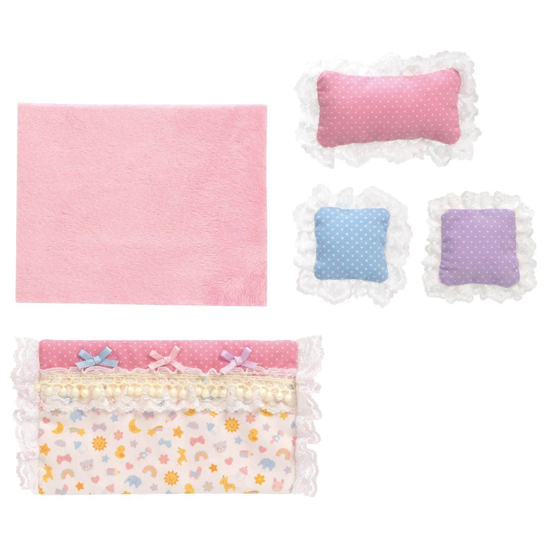 Takara Tomy Licca Doll Triplet Babies` Crib