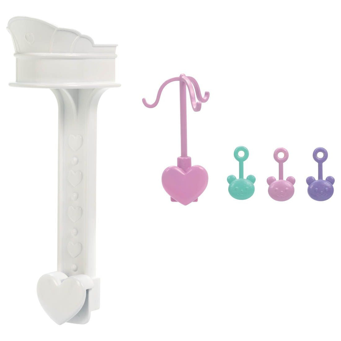 Takara Tomy Licca Doll Triplet Babies` Crib