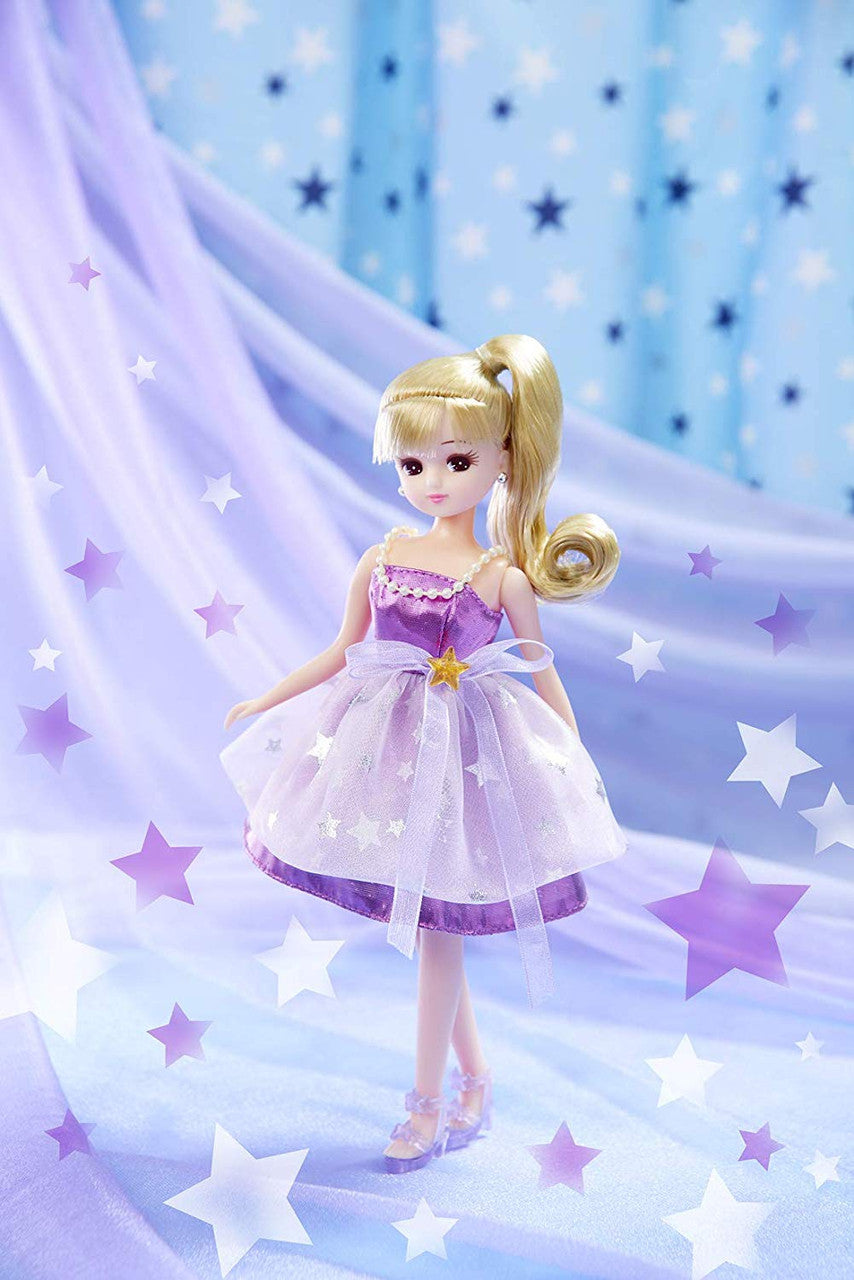 Takara Tomy LW-03 Licca-chan Purple Star Dress
