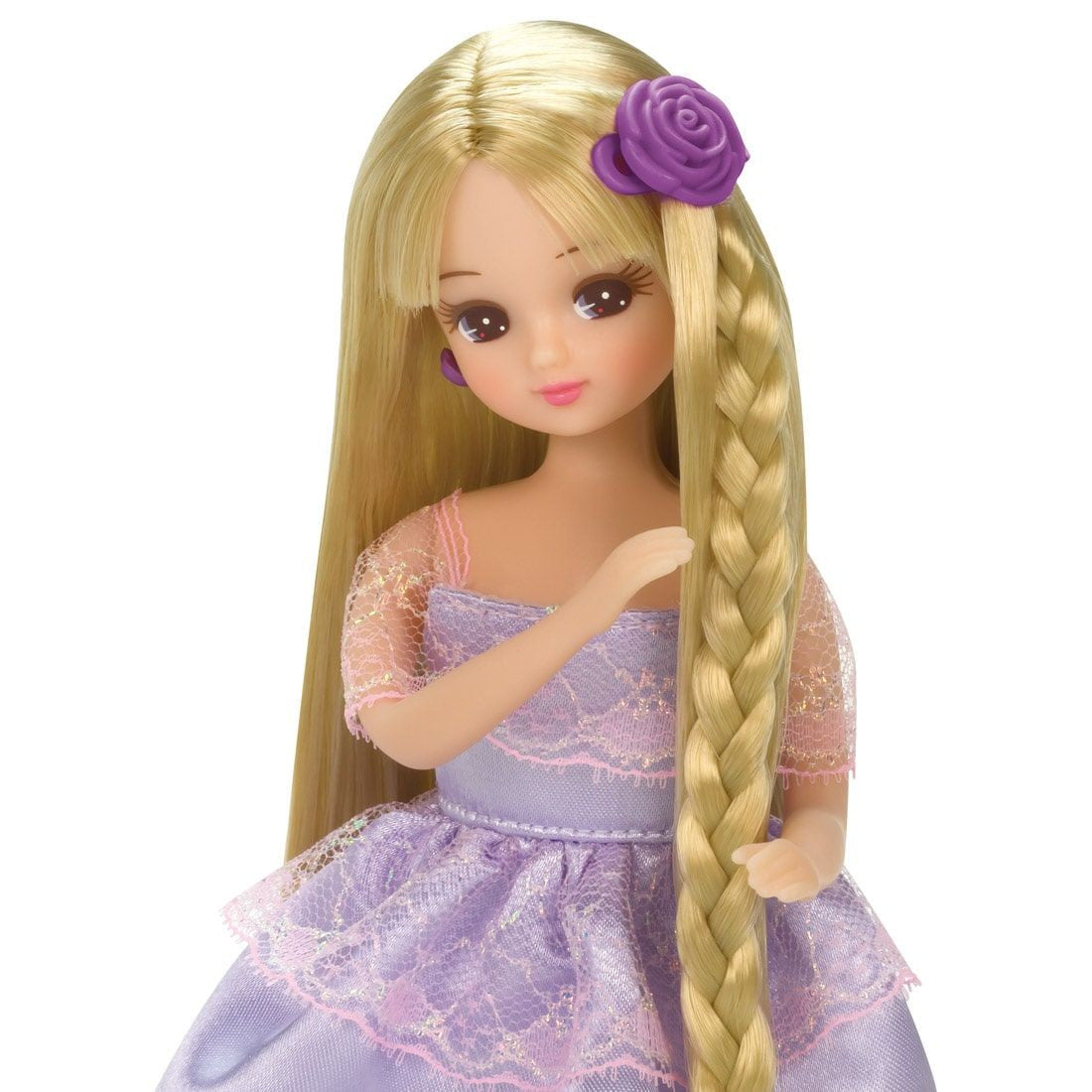 Takara Tomy Licca Doll Long Hair Stylish Set