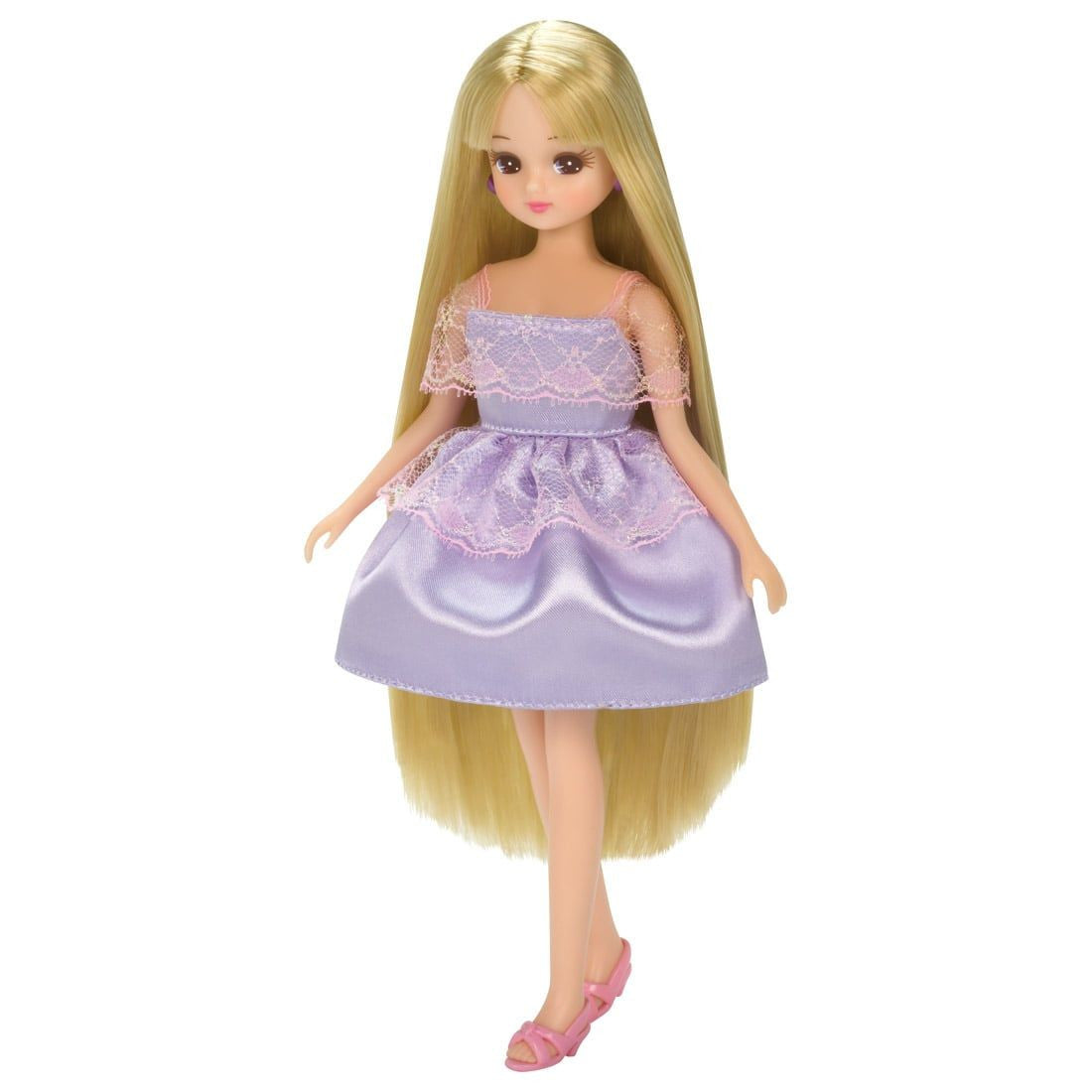 Takara Tomy Licca Doll Long Hair Stylish Set