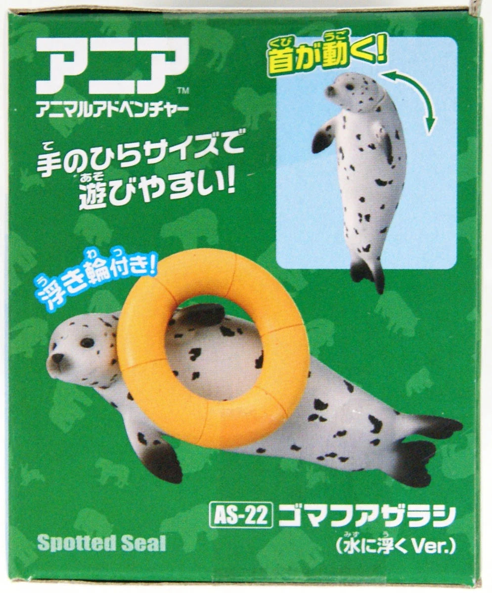 Takara Tomy Ania AS-22 Animal Adventure Spotted Seal (Floating Version)