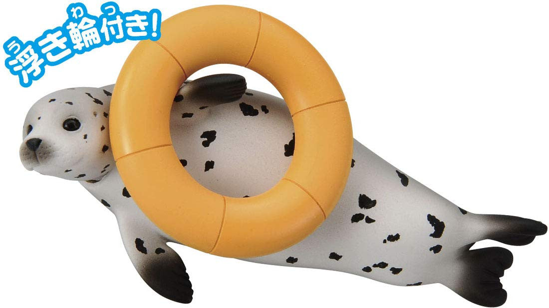 Takara Tomy Ania AS-22 Animal Adventure Spotted Seal (Floating Version)